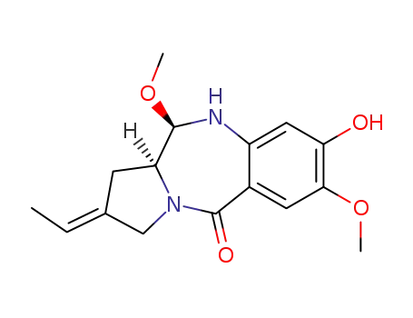 Molecular Structure of 35050-55-6 (tomaymycin)