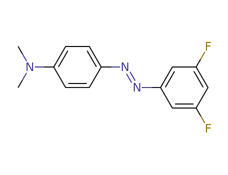 Molecular Structure of 350-87-8 (p-((3,5-Difluorophenyl)azo)-N,N-dimethylaniline)
