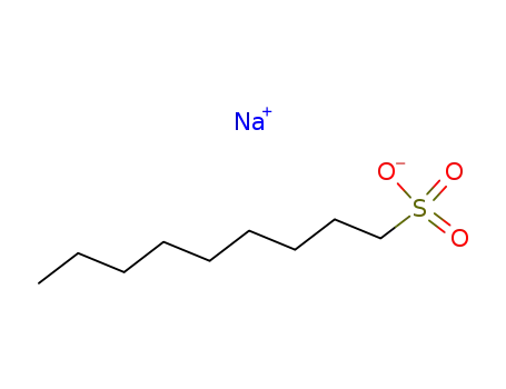 Molecular Structure of 35192-74-6 (1-NONANESULFONIC ACID SODIUM SALT)
