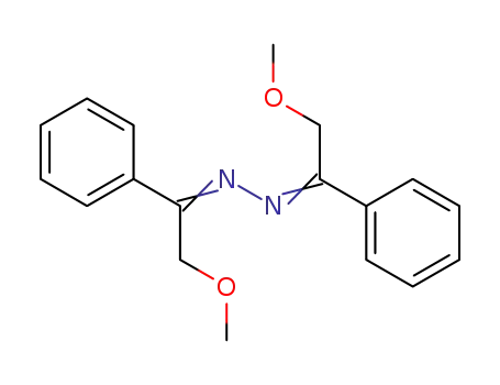 Molecular Structure of 35115-96-9 (2-Methoxy-1-phenylethanone (2-methoxy-1-phenylethylidene)hydrazone)