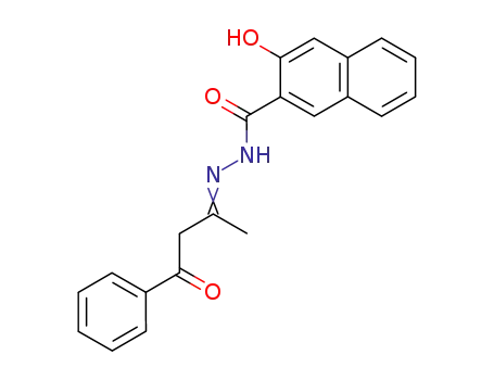 benzoylacetone-3-hydroxy-2-naphtoylhydrazone