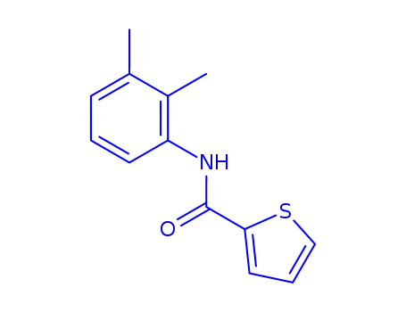 Molecular Structure of 349097-45-6 (N-(2,3-dimethylphenyl)-2-thiophenecarboxamide)