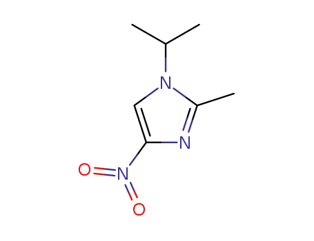 Molecular Structure of 35179-52-3 (1-ISOPROPYL-2-METHYL-4-NITRO-1H-IMIDAZOLE)
