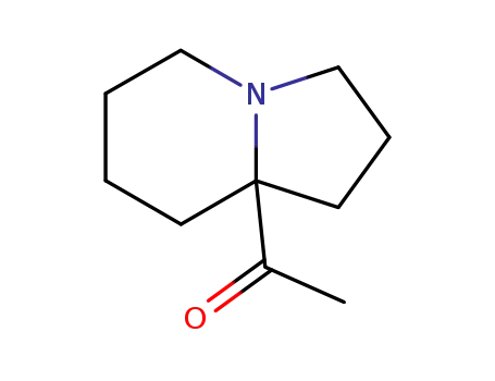 Molecular Structure of 35201-17-3 (Ethanone, 1-(hexahydro-8a(1H)-indolizinyl)- (9CI))