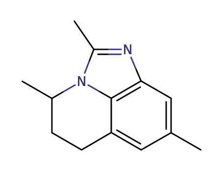 Molecular Structure of 34926-05-1 (4H-Imidazo[4,5,1-ij]quinoline,5,6-dihydro-2,4,8-trimethyl-(9CI))