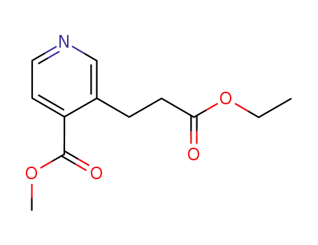 methyl 3-(3-ethoxy-3-oxopropyl)isonicotinate