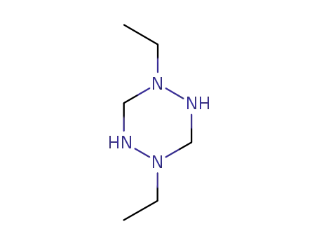 Molecular Structure of 35035-69-9 (1,4-Diethylhexahydro-1,2,4,5-tetrazine)