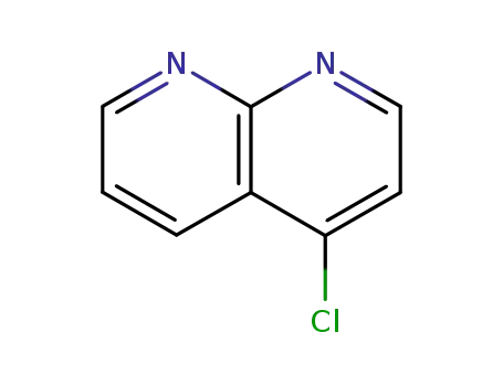 Molecular Structure of 35170-94-6 (4-CHLORO-[1,8]NAPHTHYRIDINE)