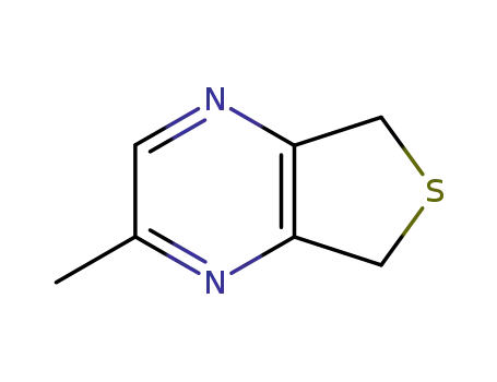 Molecular Structure of 35149-07-6 (Thieno[3,4-b]pyrazine, 5,7-dihydro-2-methyl- (9CI))