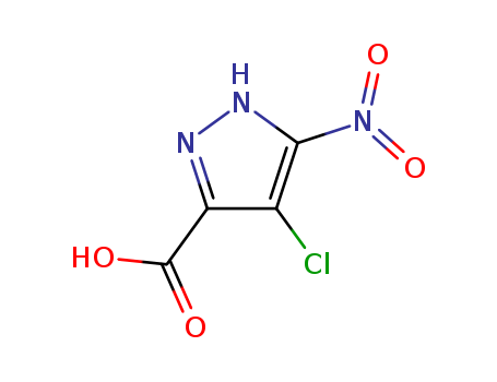 1H-Pyrazole-3-carboxylic acid, 4-chloro-5-nitro-