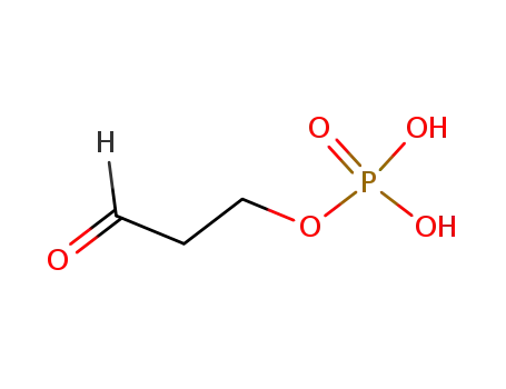 Molecular Structure of 35290-58-5 (3-oxopropyl dihydrogen phosphate)