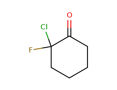 시클로헥사논, 2-클로로-2-플루오로-
