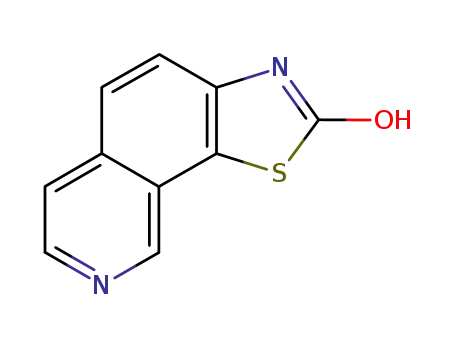 티아 졸로 [4,5-h] 이소 퀴놀린 -2 (3H)-온 (9CI)