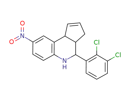 4-(2,3-dichlorophenyl)-8-nitro-3a,4,5,9b-tetrahydro-3H-cyclopenta[c]quinoline