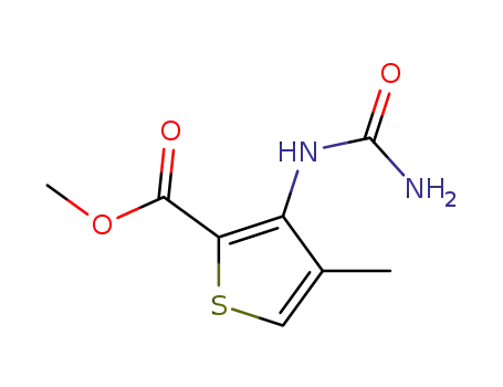 4-methyl-3-ureido-thiophene-2-carboxylic acid methyl ester