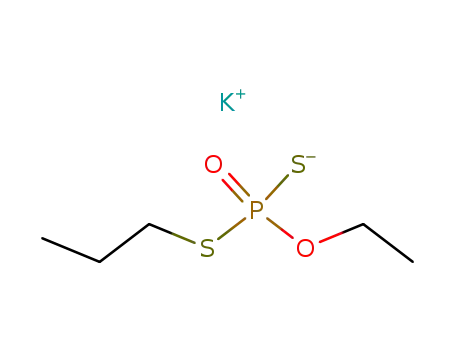 Molecular Structure of 35230-74-1 (potassium O-ethyl-S-propyldithiophosphate)