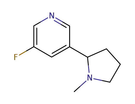 Molecular Structure of 35286-36-3 (5-fluoronicotine)