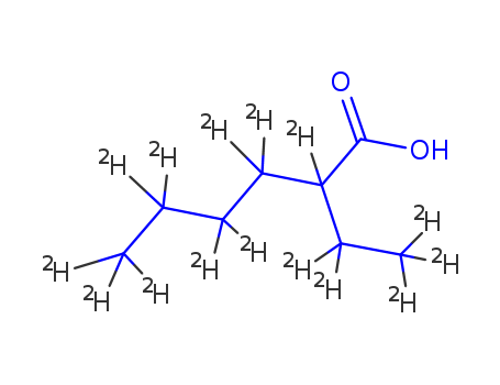 Hexanoic-2,3,3,4,4,5,5,6,6,6-d10acid, 2-(ethyl-d5)- (9CI)