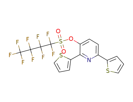 2,6-di(2-thienyl)pyridin-3-yl nonaflate