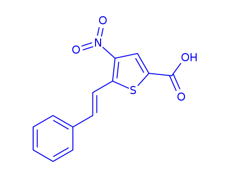 2-Benzylidenmethyl-3-nitro-5-thiophen-carbonsaeure