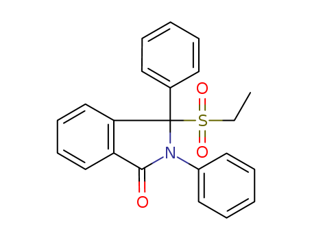 1H-Isoindol-1-one,3-(ethylsulfonyl)-2,3-dihydro-2,3-diphenyl-