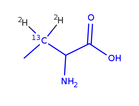 Molecular Structure of 352431-37-9 (L-2-AMINOBUTYRIC-3,3-D2 ACID)