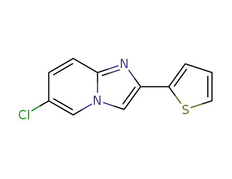 6-CHLORO-2-THIOPHEN-2-YL-IMIDAZO[1,2-A]피리딘