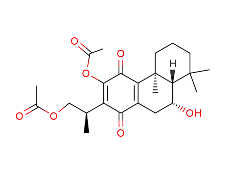 (15R)-12,16-diacetoxy-6β-hydroxy-8,12-abietadiene-11,14-dione