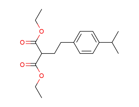 Diethyl (4-isopropylphenethyl)malonate