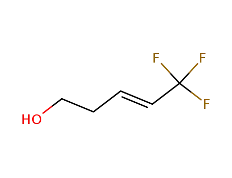5,5,5-trifluoro-pent-3<i>t</i>-en-1-ol