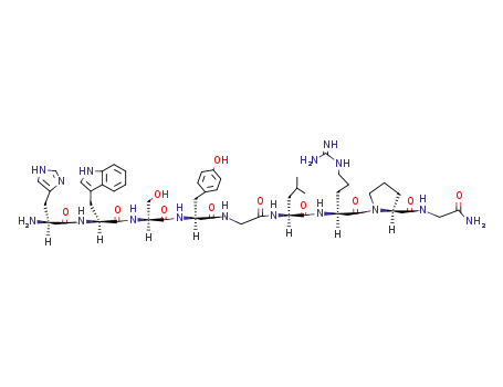 Molecular Structure of 38280-53-4 ((DES-PYR1)-LHRH)