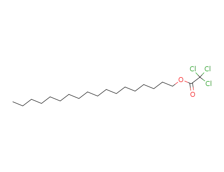 Molecular Structure of 35425-17-3 (TRICHLOROACETIC ACID STEARYL ESTER)