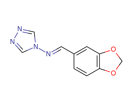 4H-1,2,4-Triazol-4-amine,N-(1,3-benzodioxol-5-ylmethylene)- cas  35546-62-4