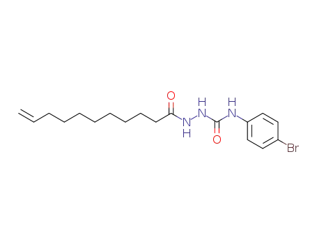 4-(4-bromo-phenyl)-1-undec-10-enoyl semicarbazide