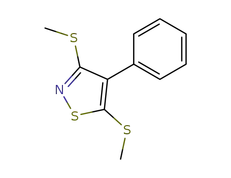3,5-Bis(methylthio)-4-phenylisothiazole