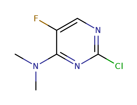 2-chloro-5-fluoro-N,N-dimethyl-4-pyrimidinamine(SALTDATA: FREE)