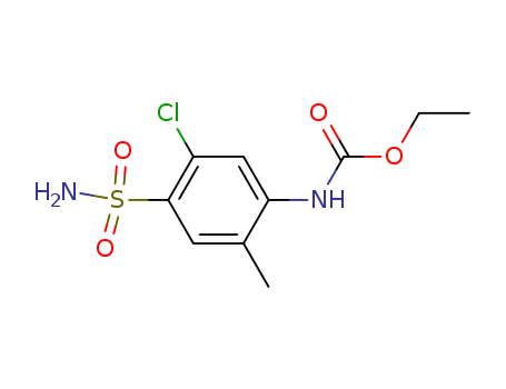 ETHYL 5-CHLORO-2-METHYL-4-SULFAMOYLPHENYLCARBAMATE