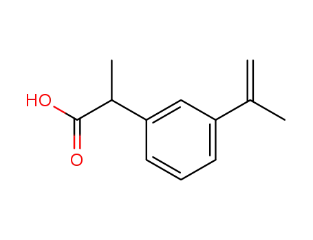벤젠아세트산, -알파-메틸-3-(1-메틸에테닐)-(9CI)