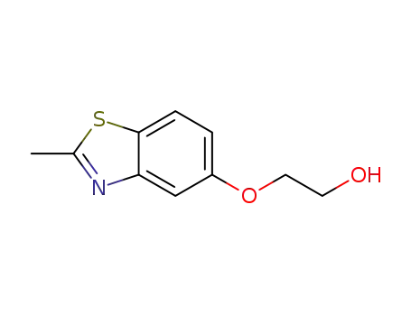 Molecular Structure of 35465-77-1 (Ethanol, 2-[(2-methyl-5-benzothiazolyl)oxy]- (9CI))