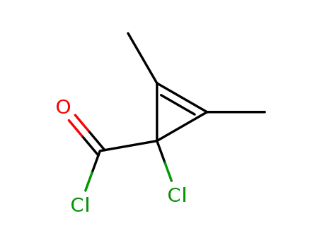 2-시클로프로펜-1-카르보닐 클로라이드, 1-클로로-2,3-디메틸-(9CI)
