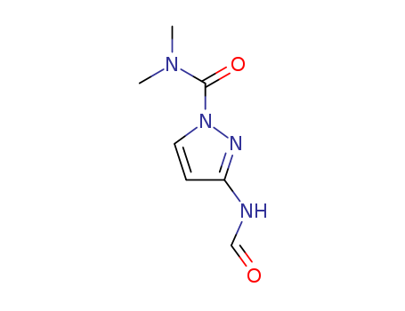 1H-Pyrazole-1-carboxamide,3-(formylamino)-N,N-dimethyl- cas  3553-17-1