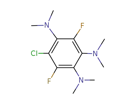 5-chloro-3,6-difluoro-N,N,N,N,N,N-hexamethylbenzene-1,2,4-triamine