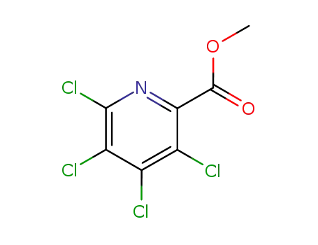 Molecular Structure of 35592-96-2 (METHYL 3,4,5,6-TETRACHLOROPYRIDINE-2-CARBOXYLATE)