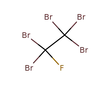 Molecular Structure of 354-47-2 (1-Fluoro-1,1,2,2,2-pentabromoethane)