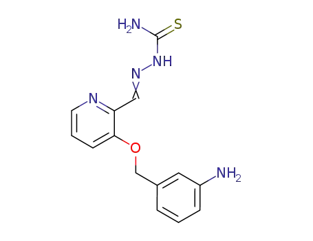[(E)-[3-[(3-aminophenyl)methoxy]pyridin-2-yl]methylideneamino]thiourea