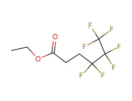Molecular Structure of 424-66-8 (4,4,5,5,6,6,6-heptafluoro-hexanoic acid ethyl ester)