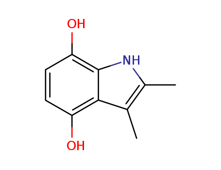 1H-Indole-4,7-diol,2,3-dimethyl- cas  35524-83-5