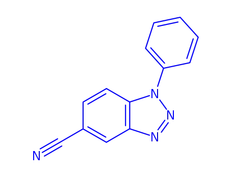 1-Phenylbenzotriazole-5-carbonitrile
