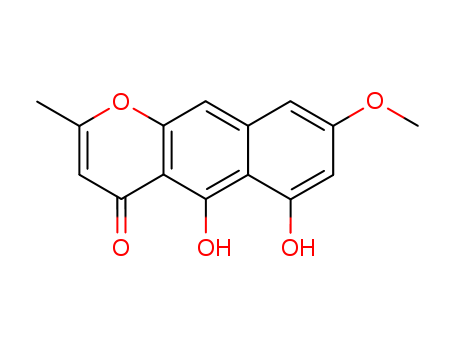 4H-Naphtho[2,3-b]pyran-4-one,5,6-dihydroxy-8-methoxy-2-methyl- cas  3567-00-8