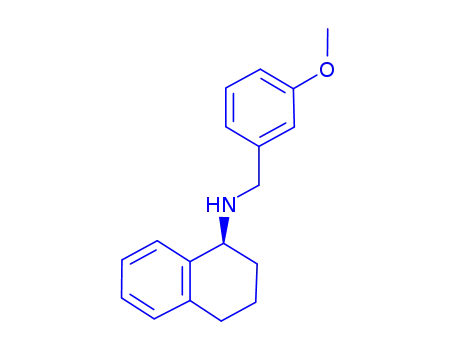Molecular Structure of 356092-08-5 (N-(3-methoxybenzyl)-1,2,3,4-tetrahydronaphthalen-1-amine)